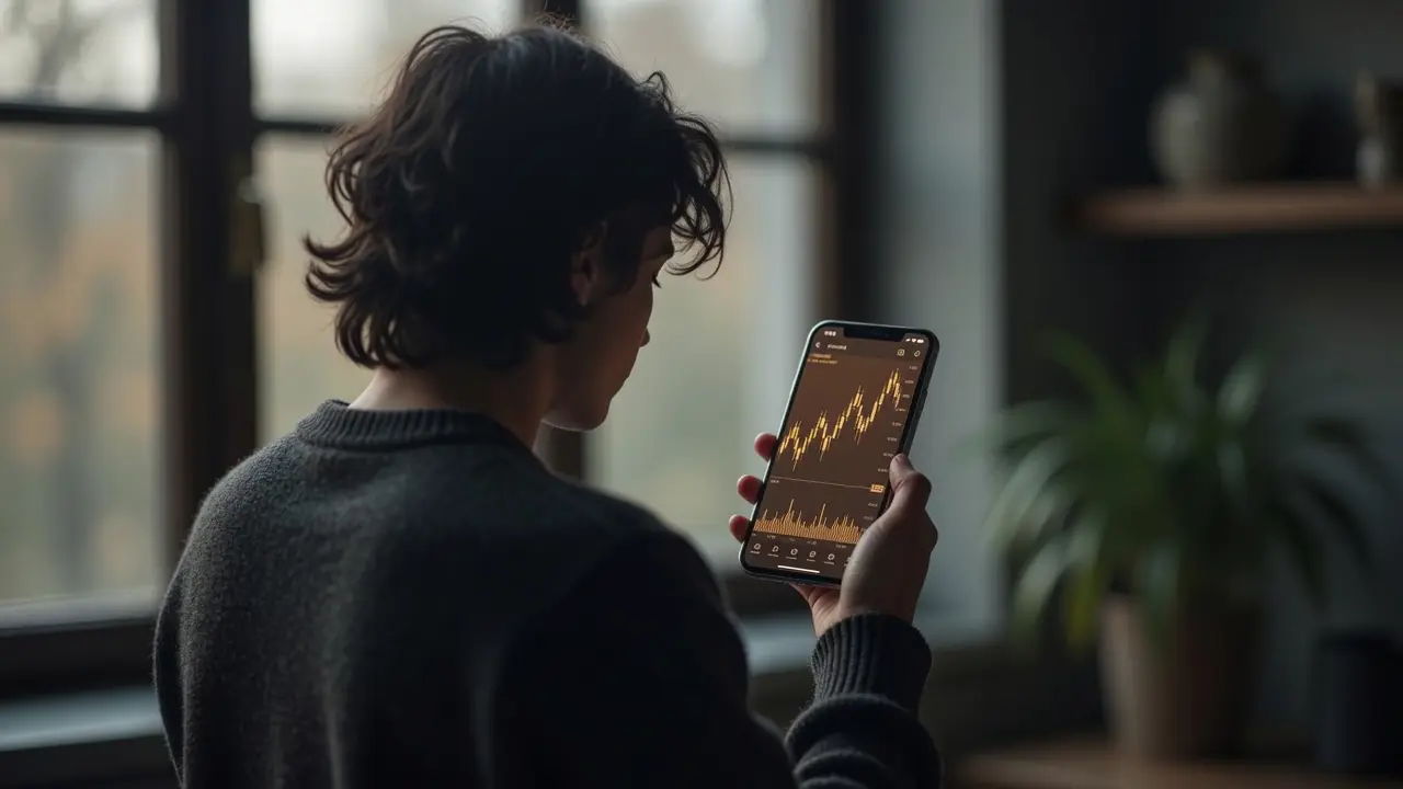 El mercado del oro seguido desde una pantalla