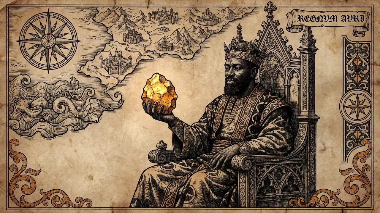 Archivo histórico del oro acumulado por imperios
